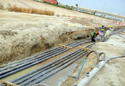 132KV CABLE AND FO PVC DRESSING & FIXING FOR S