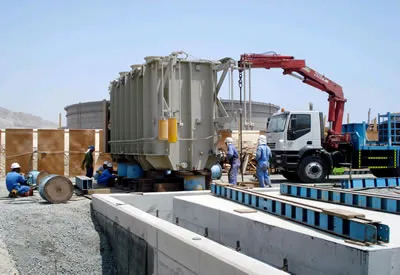 August 18, 2010 - Fixing of 60-90 MVA Power Transformer on foundation — TRANSCO Contract No. N-7641