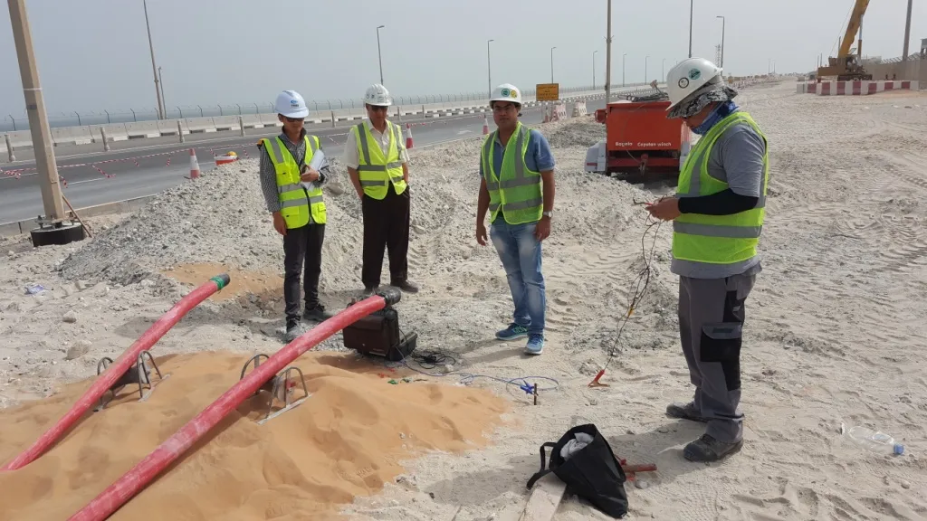 Terminal Phase 2 project site — CHINA HARBOUR ENGINEERING CO. L.L.C Cable Works (Completed)