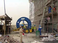 2_132kV Power Cable unloaded at S1 SS in preparation for cable layin