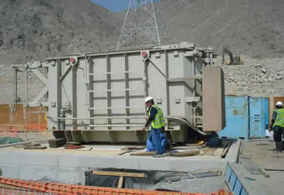 August 18, 2010 - Fixing of 60-90 MVA Power Transformer on foundation — TRANSCO Contract No. N-7641