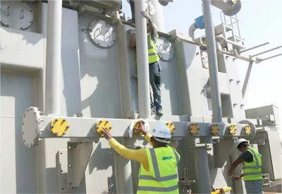 3_1_220 33kV transformer erection
