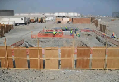 August 01, 2010 - Transformer Foundation / 132/33kV Container Foundation — TRANSCO Contract No. N-7641