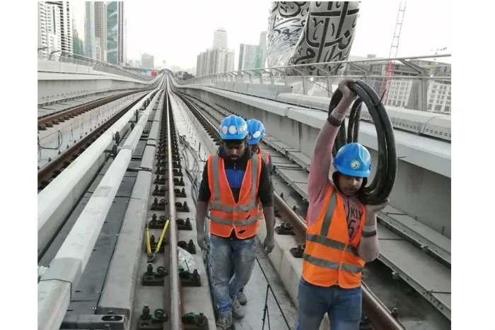 TRANSPORTATION DUBAI METRO ROUTE 2020 — photograph 6