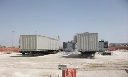 August 18, 2012 - Skidding and final positioning of transformer coming from MKAA Substation — TRANSCO(2011) Contract No. N-11777(COMPLETED)