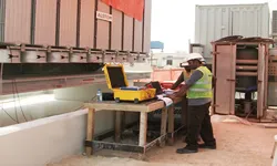 September 02, 2012 - Transformer A Test Preparation / Installation of Sunshields for GIS / Earthing Lightning Works -Container B — TRANSCO(2011) Contract No. N-11777(COMPLETED)