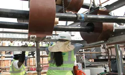 November 10, 2012 - 132kV Cable Termination at Transformer No. 2. — TRANSCO Contract No. N- 11022