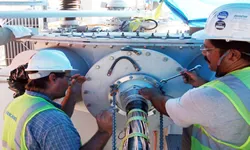 November 10, 2012 - 132kV Cable Termination at Transformer No. 2. — TRANSCO Contract No. N- 11022