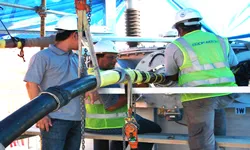 November 10, 2012 - 132kV Cable Termination at Transformer No. 2. — TRANSCO Contract No. N- 11022