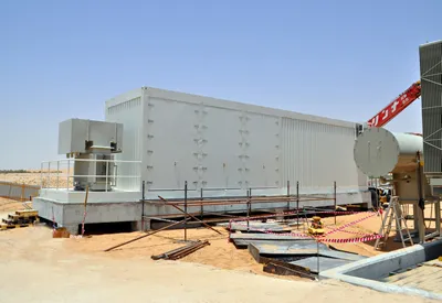 August 14, 2010 - 110KVA Transformer Erection/ 33kV GIS Module — TRANSCO(2010) Contract No. N-7747 (COMPLETED)