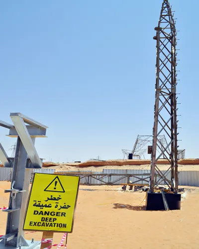 August 14, 2010 - 110KVA Transformer Erection/ 33kV GIS Module — TRANSCO(2010) Contract No. N-7747 (COMPLETED)