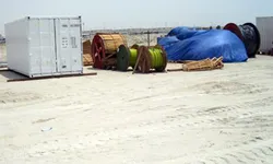 New Container, Earthing Cable and Crossbonding Cable