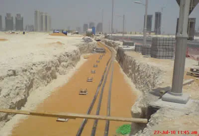 T1-R1,span-6,cable laying