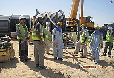 cable pulling activities