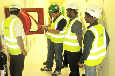 use of fire hose reel